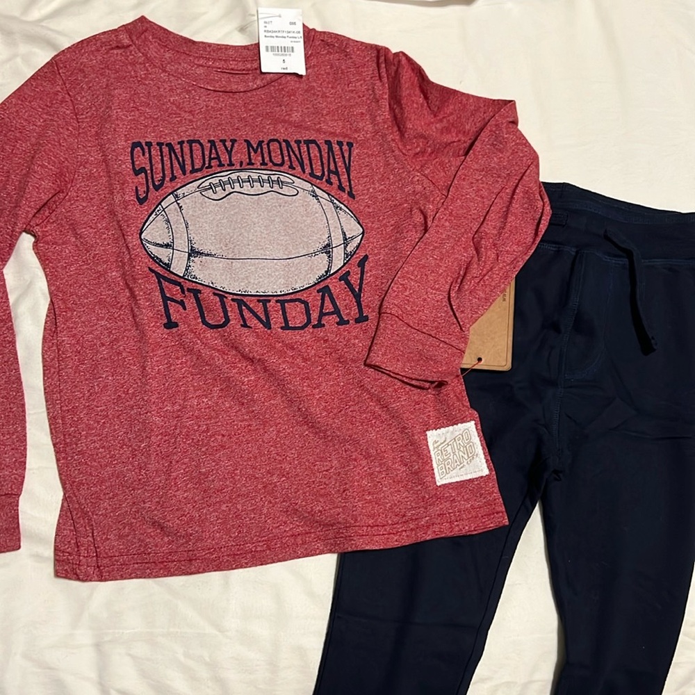 Boys Football Themed Set